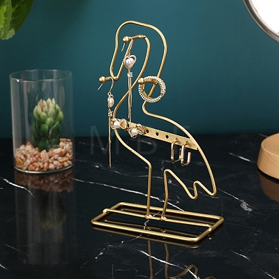 Bird Iron Earrings Storage Rack PW-WG11F7B-01-1