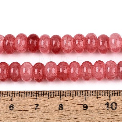 Glass Beads Strands GLAA-N059-5x8mm-23-1