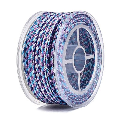 11M Braided Nylon Chinese Knot Cord WCOR-B001-2mm-15-1
