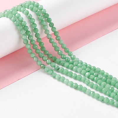 Natural Glass Beads Strands G-M390-04A-1