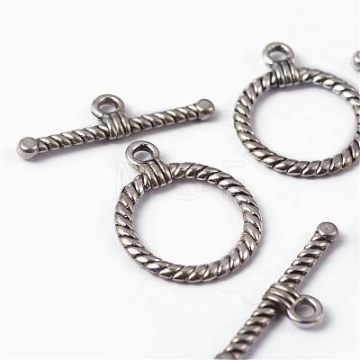 ibetan Style Alloy Toggle Clasps LF1298Y-NF-1