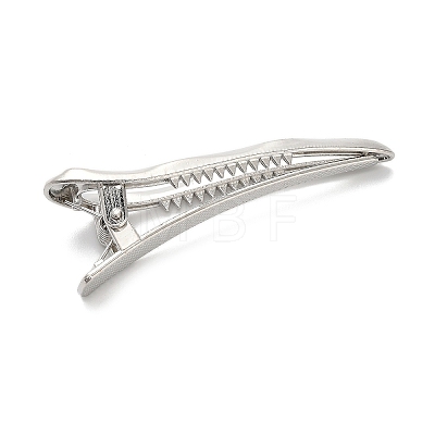 Alloy Alligator Hair Clips AJEW-A061-01C-P-1