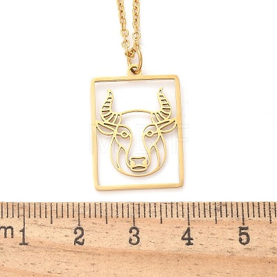 304 Stainless Steel Necklace LS-NJEW-D330-01G-02-1
