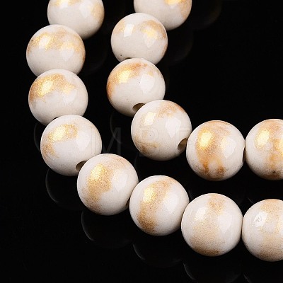 Natural Mashan Jade Beads Strands G-A255-A01-02I-1