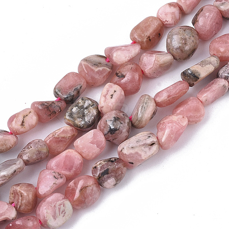 Natural Rhodochrosite Beads Strands X-G-S363-064-1