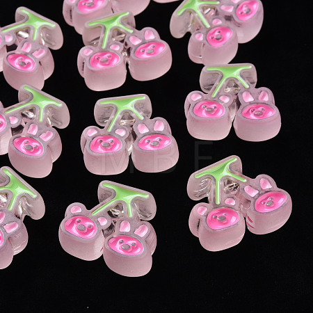 Transparent Acrylic Beads MACR-S374-04B-06-1
