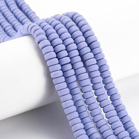 Handmade Polymer Clay Beads Strands CLAY-N008-51-1