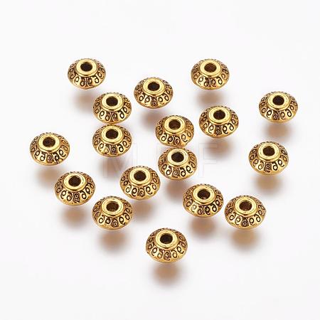 Tibetan Style Spacer Alloy Beads X-GLF10902Y-NF-1