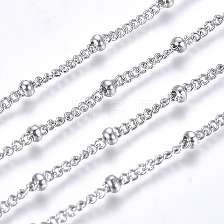 Tarnish Resistant 304 Stainless Steel Twisted Chains Curb Chain CHS-K008-11B-1