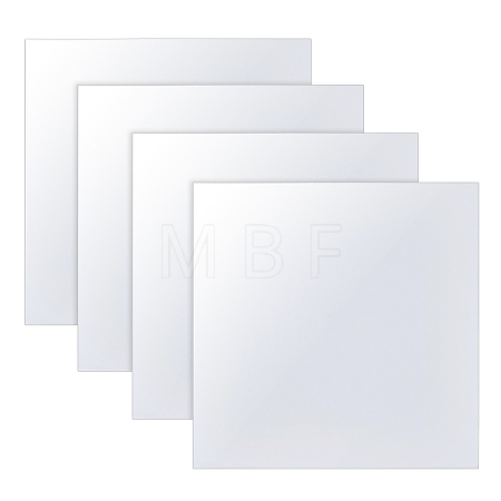 4 Sheets ABS Plastic Mould Plates DIY-OC0015-88A-1
