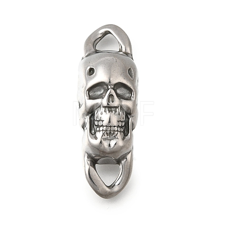 304 Stainless Steel Connector Charms STAS-M119-06A-AS-1