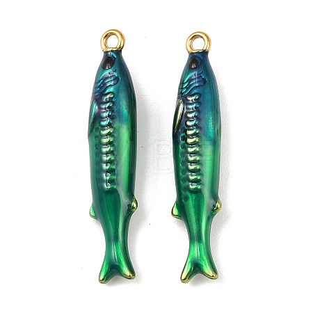 304 Stainless Steel Enamel Pendants STAS-C150-01A-1