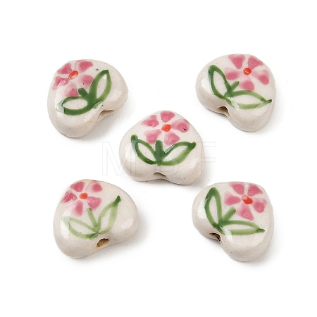 Handmade Porcelain Beads PORC-D011-01F-1