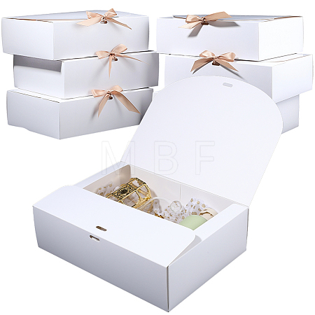 Folding Paper Gift Boxes with Ribbon CON-WH20001-11D-01-1