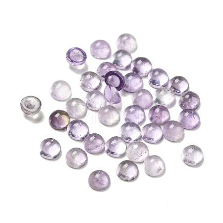 Natural Amethyst Cabochons G-Q173-01A-06-1