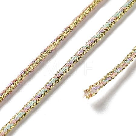 14M Two Tone Polyester Braided Cord OCOR-G015-02A-03-1