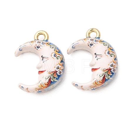 Printed Alloy Pendants AL-CBA7256-26G-01-1