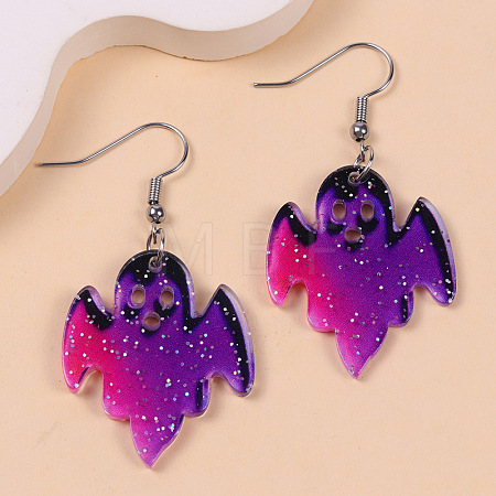 Halloween Acrylic Dangle Earrings FS-WG62AEA-07-1