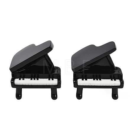 Musical Instrument Theme Resin Grand Piano Miniature Ornaments RE-CBA17C4-20E-1