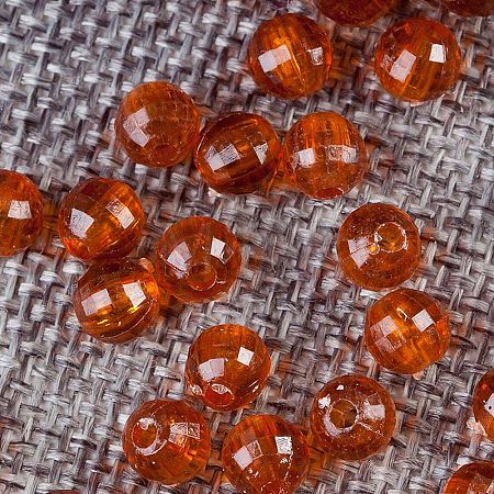 Transparent Acrylic Beads TACR-NH0001-G-17-1
