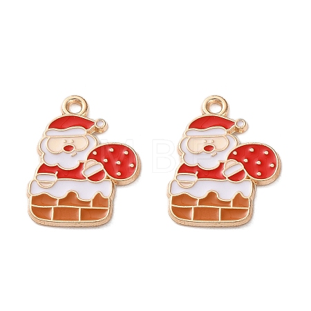 Alloy Enamel Pendants X1-ENAM-I061-01KCG-16-1
