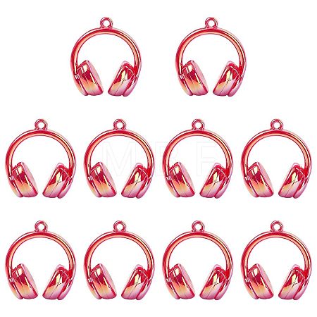 UV Plating Opaque Acrylic Pendants SACR-FZC0001-001E-1