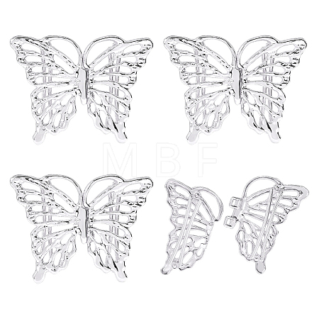 Zinc Alloy Sew on Toggle Buckles FIND-WH0365-150P-1