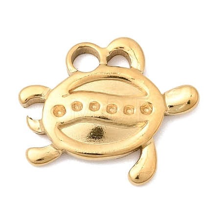 304 Stainless Steel Rhinestone Pendant Settings STAS-P450-03G-1