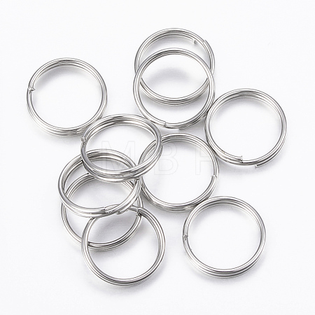 Tarnish Resistant 304 Stainless Steel Split Rings X-STAS-H413-07P-D-1