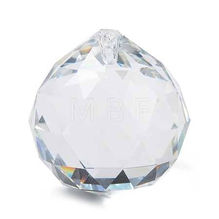 Transparent Glass Pendants GLAA-R223-03D-1