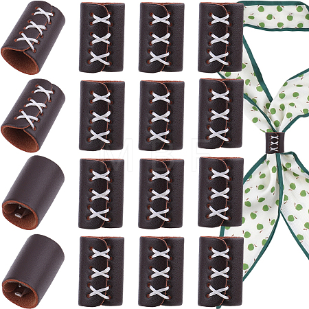 20Pcs PU Leather Cord Ends FIND-CL0002-36-1