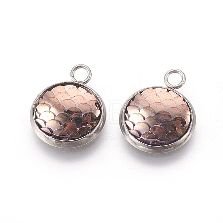Resin Pendants RESI-L024-04-1