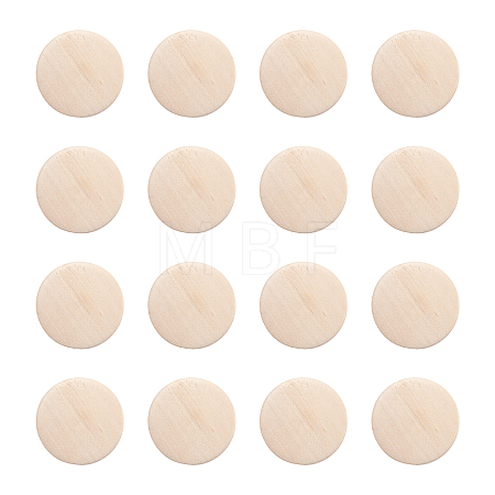 Unfinished Wood Beads WOOD-TA0001-04-LF-1