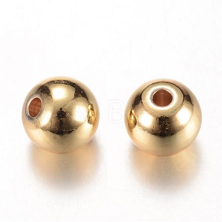 Brass Spacer Beads KK-S753-3mm-G-1