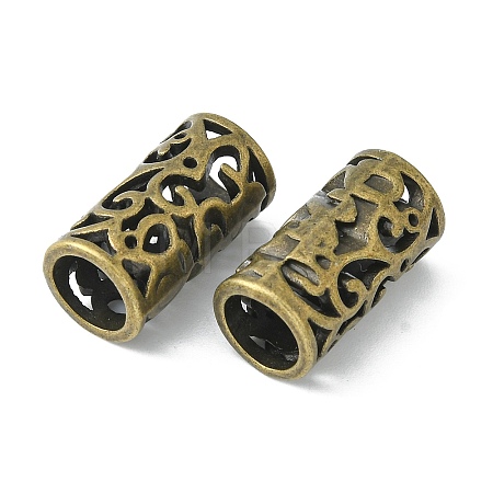 Tibetan Style European Beads MLF11569Y-NF-1