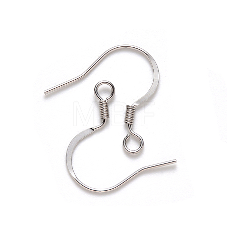 Tarnish Resistant 304 Stainless Steel French Earring Hooks STAS-S111-006-1