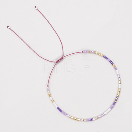 Minimalist Summer Glass Seed Beaded Adjustable Bracelets for Women LS-JD5606-1-1