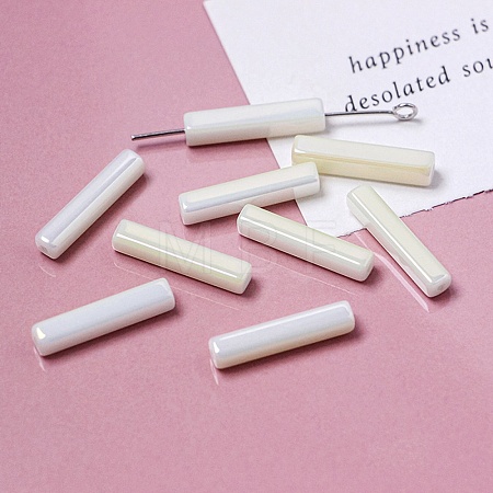 Electroplate Glass Beads LS-GLAA-D024-01H-1