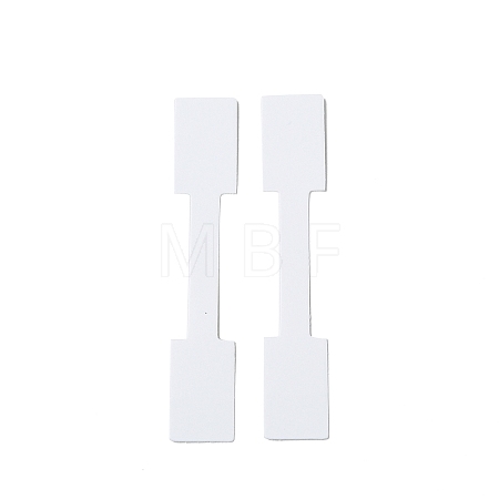 Folding Blank Paper Jewelry Price Tags CDIS-C006-09A-1