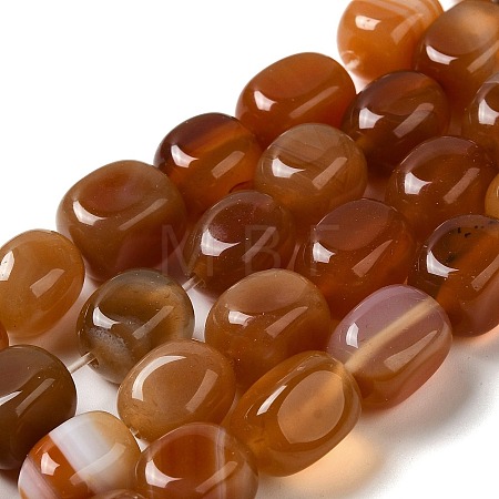 Natural Agate Beads Strands G-H295-A01-11-1