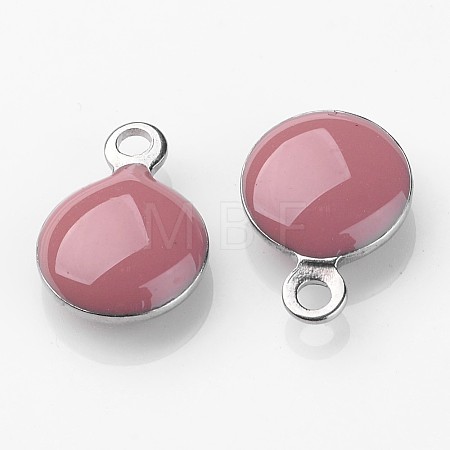 Stainless Steel Enamel Charms X-STAS-P049-02-1