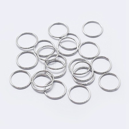 925 Sterling Silver Soldered Closed Jump Rings STER-F036-03P-1x6-1
