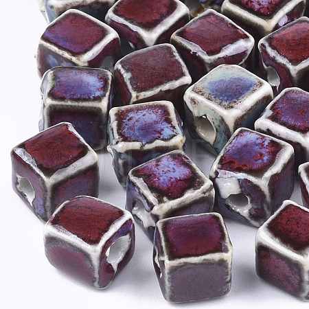 Handmade Porcelain Beads PORC-S498-37A-1
