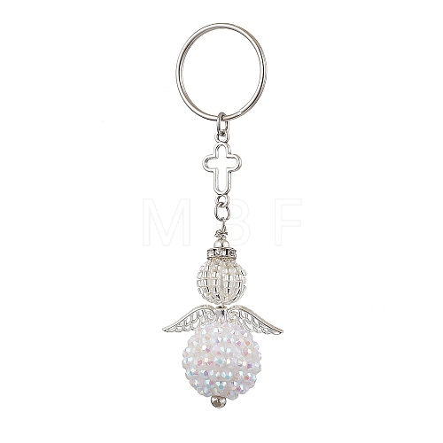 Seed Beads Keychain KEYC-MZ00013-01-1