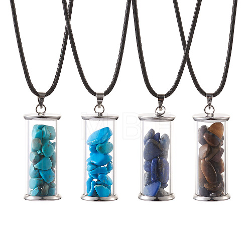  Pendant Necklaces G-TA0001-18B-P-1