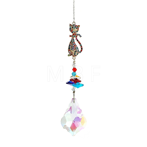 Glass Sun Catcher Pendant PW-WGB92B8-04-1