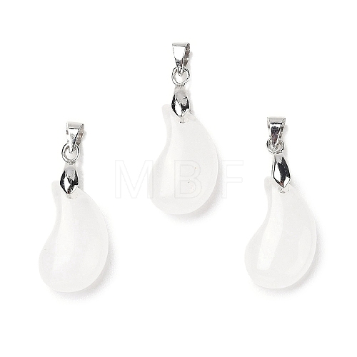 Natural Quartz Crystal Pendants G-NH0025-14P-08-1