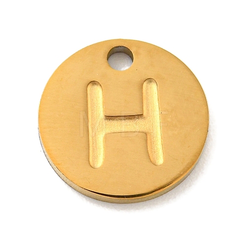 Ion Plating(IP) 304 Stainless Steel Pendants FIND-M017-02G-H-1