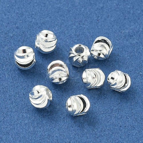 Rack Plated Brass Beads KK-T071-07S-03-1