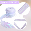 5Rolls Flat Rainbow Color Organza Ribbon OCOR-CY0003-29A-6